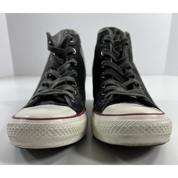 Converse Chuck Taylor All Star Lux Hidden Wedge Sneaker Womens 9 Distressed Gray - Picture 7 of 12